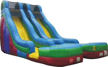 Mega Double Water Slide Thrill Zone Entertainment